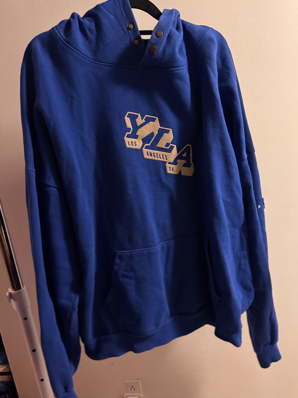 YoungLA Men's Blue hoodie